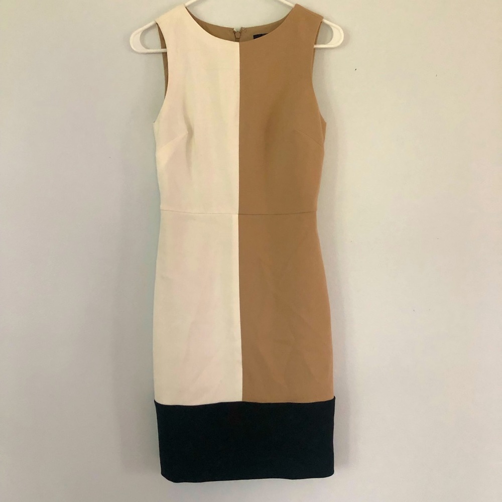 The Limited Tri-Colored Dress